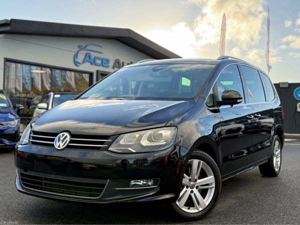 Volkswagen Sharan MPV, Petrol, 2019, Black