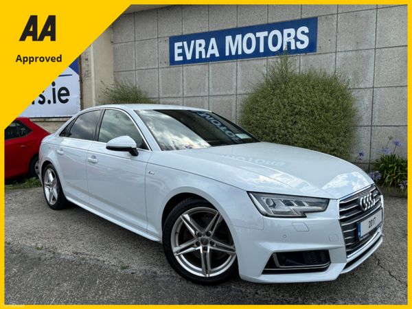 Audi A4 Saloon, Petrol, 2017, White