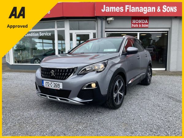 Peugeot 3008 Hatchback, Diesel, 2017, Grey