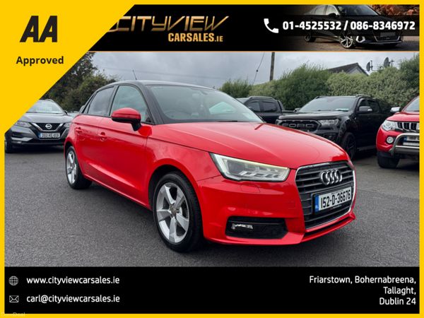 Audi A1 Hatchback, Petrol, 2015, Red