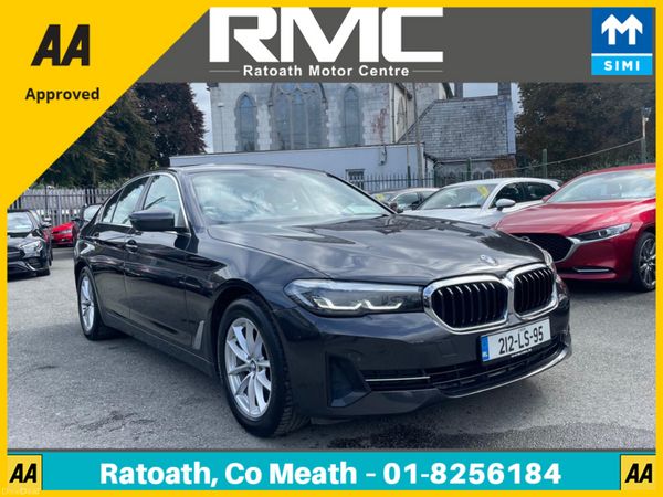 BMW 5-Series Saloon, Diesel, 2021, Grey