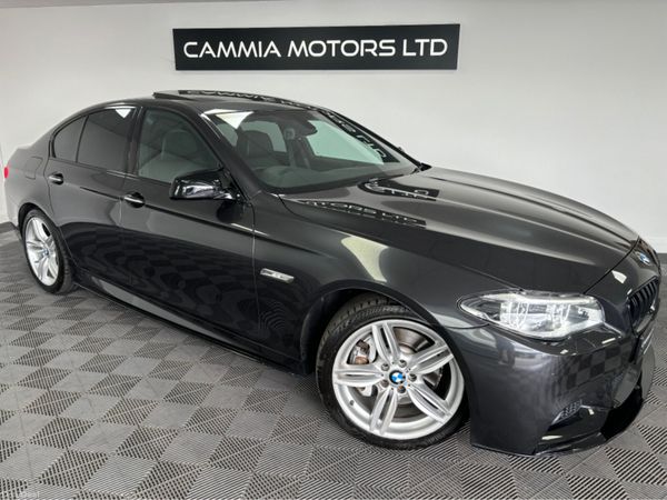 BMW 5-Series Saloon, Petrol Hybrid, 2013, Grey