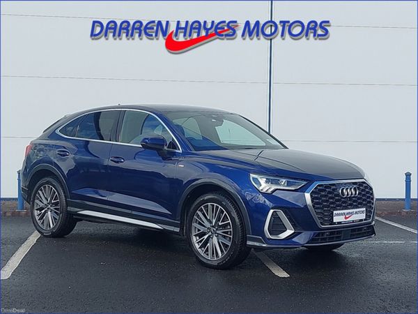 Audi Q3 Estate, Petrol Hybrid, 2022, Blue