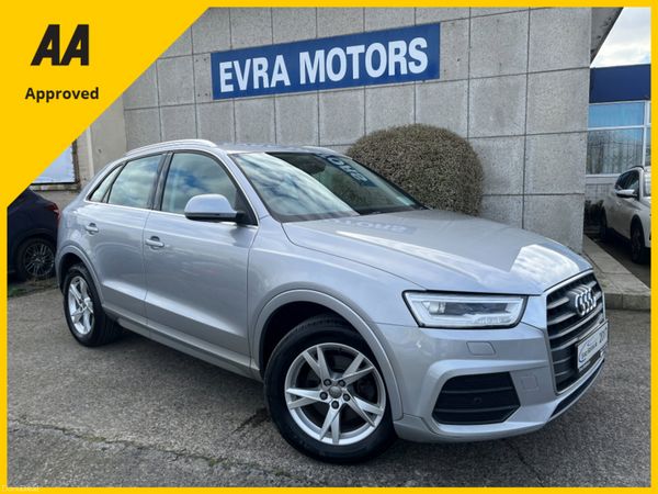 Audi Q3 SUV, Petrol, 2017, Silver