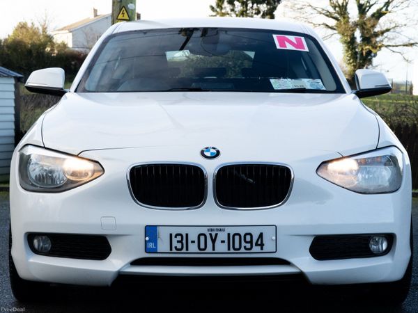 BMW 1-Series Hatchback, Diesel, 2013, White