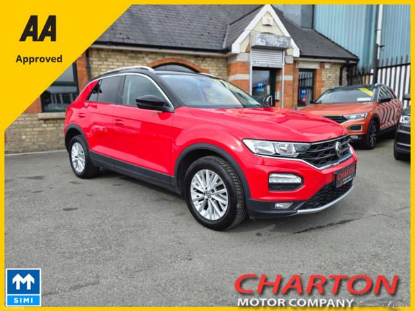 Volkswagen T-Roc Hatchback, Petrol, 2018, Red
