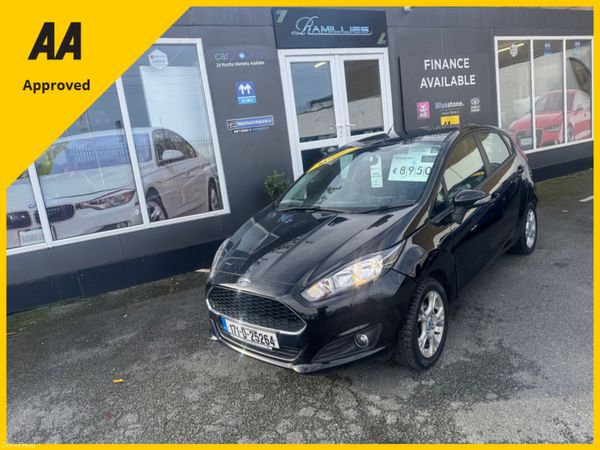Ford Fiesta Hatchback, Petrol, 2017, Black
