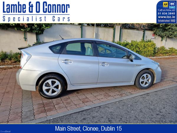 Toyota Prius Hatchback, Petrol Hybrid, 2014, Silver