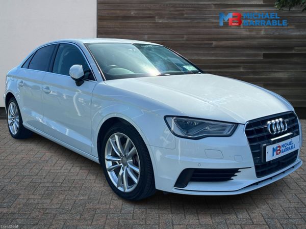 Audi A3 Saloon, Petrol, 2016, White