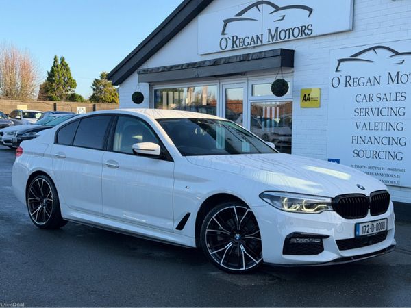 BMW 5-Series Saloon, Diesel, 2017, White