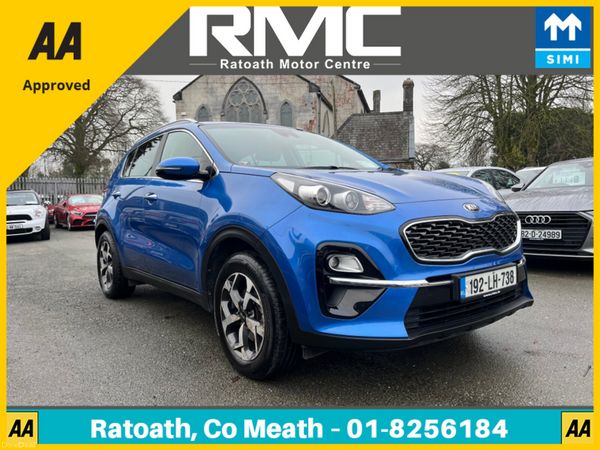 Kia Sportage SUV, Diesel, 2019, Blue