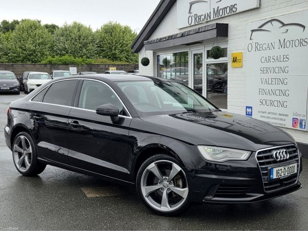 Audi A3 Saloon, Petrol, 2016, Black