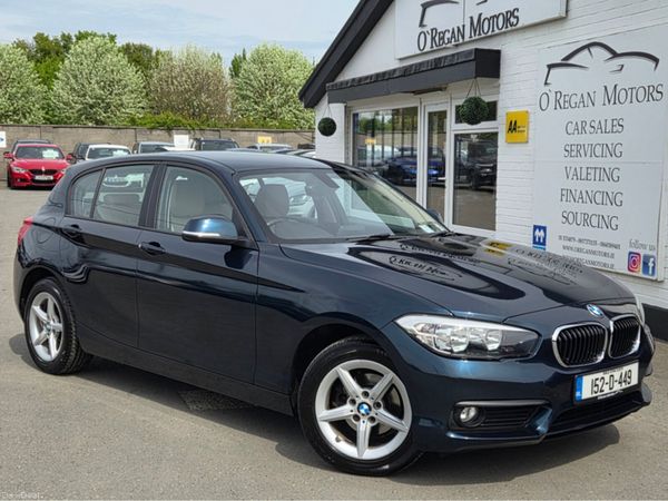 BMW 1-Series Hatchback, Diesel, 2015, Blue