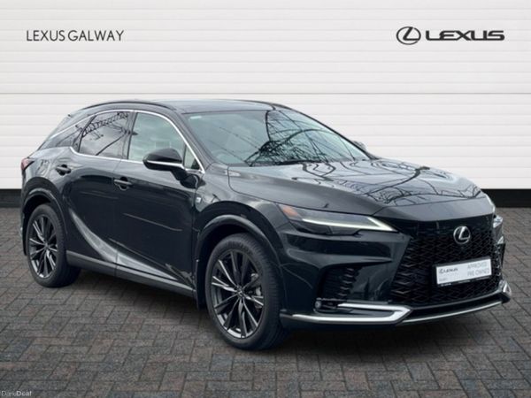 Lexus RX450H+ SUV, Petrol Plug-in Hybrid, 2025, Black