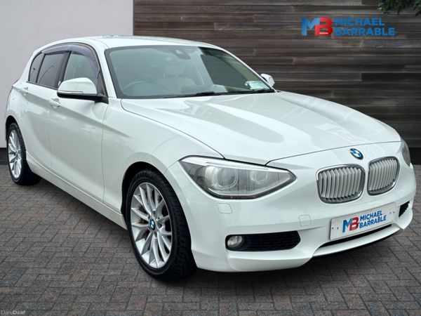 BMW 1-Series Hatchback, Petrol, 2014, White