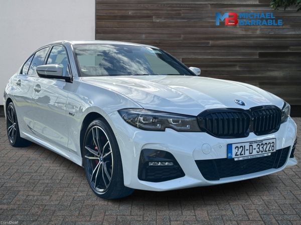 BMW 3-Series Saloon, Petrol Plug-in Hybrid, 2022, White