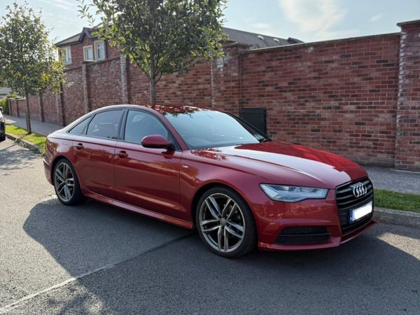 Audi A6 Saloon, Diesel, 2015, Red