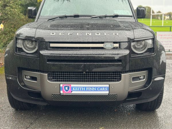 Land Rover Defender Estate, Petrol Plug-in Hybrid, 2024, Black