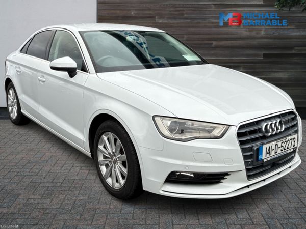 Audi A3 Saloon, Petrol, 2014, White
