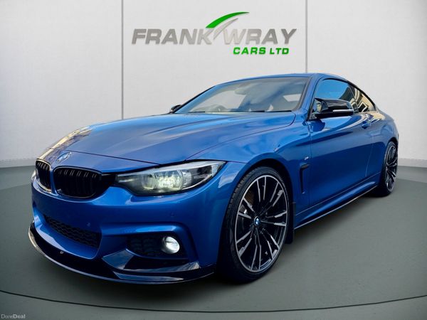 BMW 4-Series Coupe, Diesel, 2017, Blue