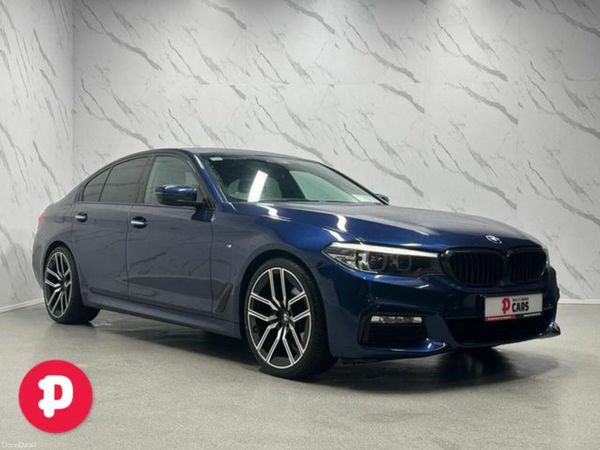BMW 5-Series Saloon, Diesel, 2018, Blue
