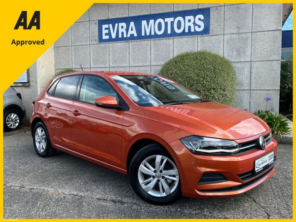 Volkswagen Polo Hatchback, Petrol, 2020, Orange