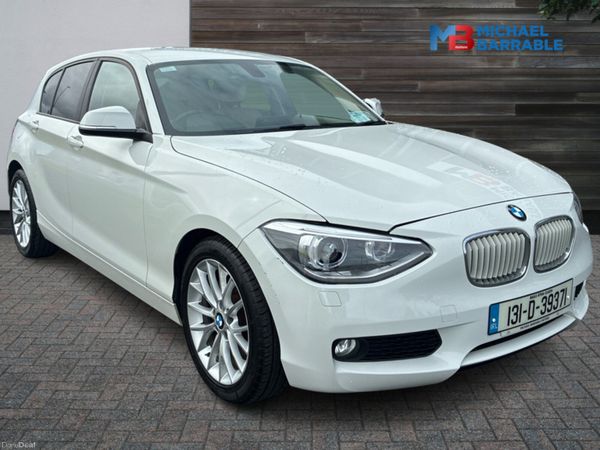 BMW 1-Series Hatchback, Petrol, 2013, White