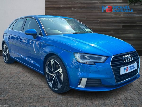 Audi A3 Hatchback, Petrol, 2020, Blue