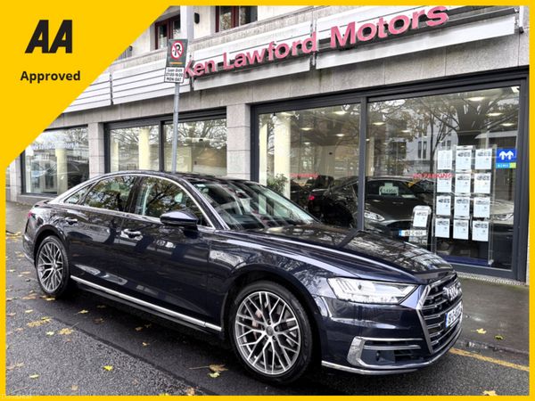 Audi A8 Saloon, Diesel, 2018, Blue