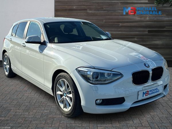 BMW 1-Series Hatchback, Petrol, 2015, White