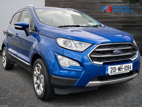 Ford EcoSport Hatchback, Petrol, 2020, Blue