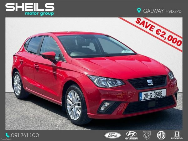 SEAT Ibiza Hatchback, Petrol, 2021, Red
