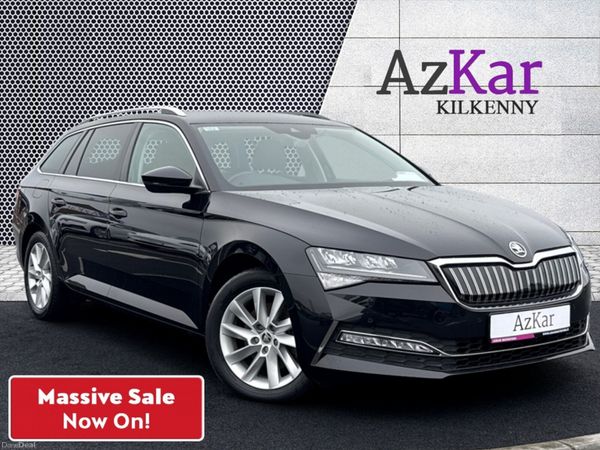 Skoda Superb Estate, Petrol, 2021, Black