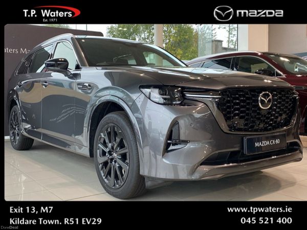 Mazda CX-80 SUV, Diesel, 2026, Grey