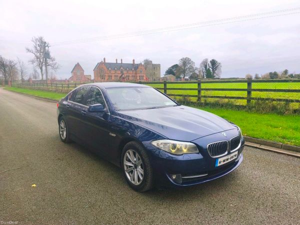 BMW 5-Series Saloon, Diesel, 2011, Blue