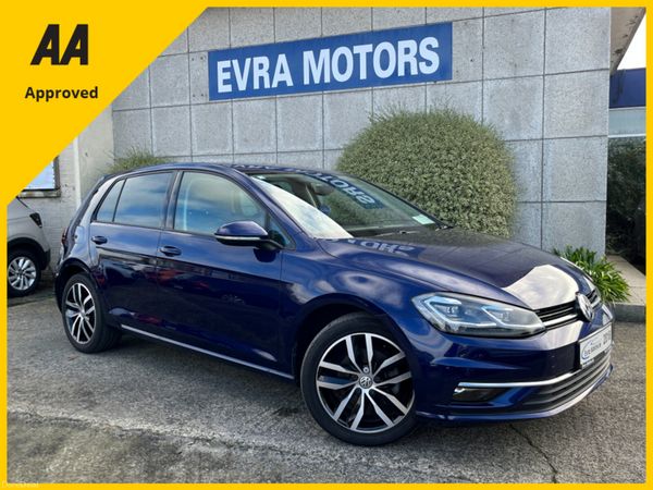 Volkswagen Golf Hatchback, Petrol, 2018, Blue
