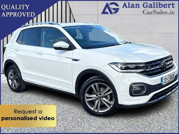 Volkswagen T-Cross Estate, Petrol, 2022, White