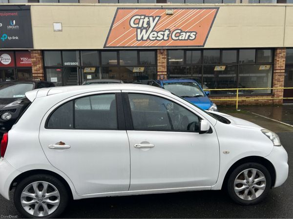 Nissan Micra Hatchback, Petrol, 2014, White