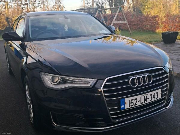 Audi A6 Saloon, Diesel, 2015, Black