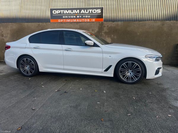 BMW 5-Series Saloon, Diesel, 2018, White