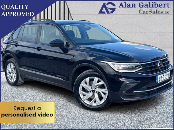 Volkswagen Tiguan Estate, Diesel, 2021, Black