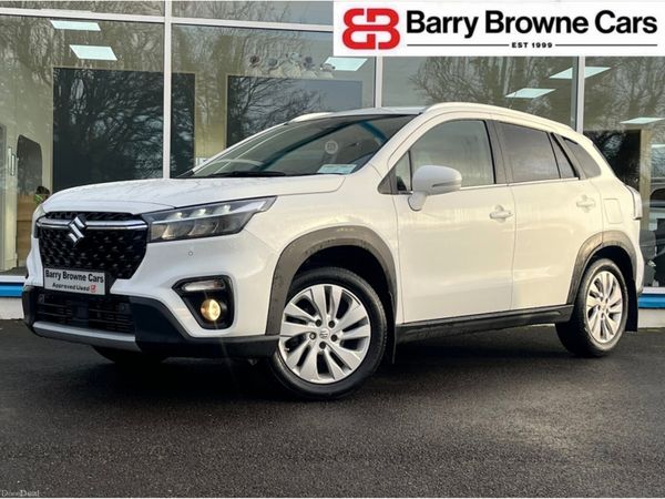 Suzuki SX4 S-Cross Hatchback, Petrol Hybrid, 2023, White