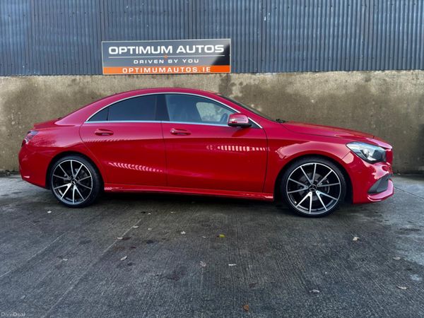 Mercedes-Benz CLA Saloon, Petrol, 2017, Red