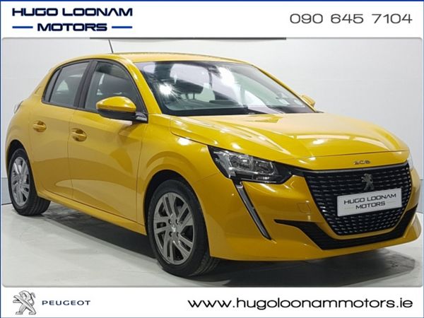 Peugeot 208 Hatchback, Petrol, 2020, Yellow