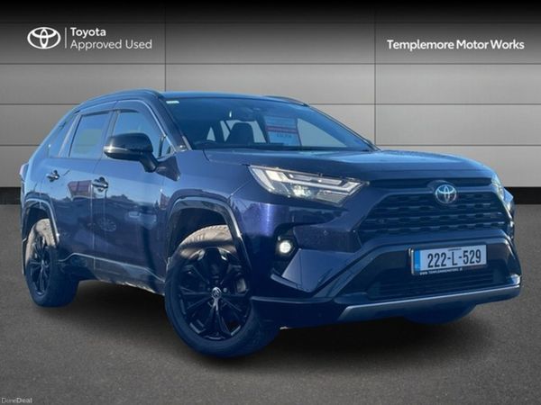 Toyota RAV4 SUV, Petrol Hybrid, 2022, Blue