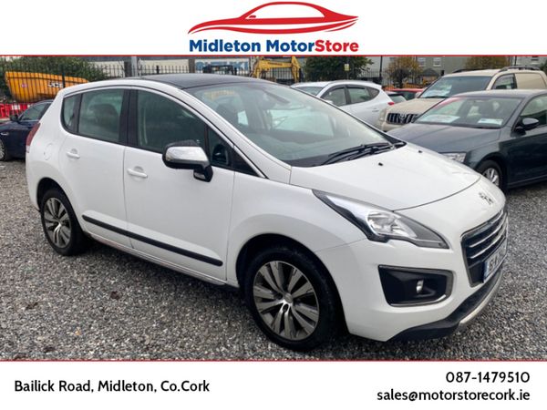 Peugeot 3008 MPV, Diesel, 2016, White