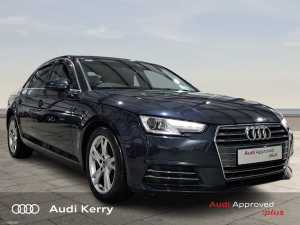 Audi A4 Saloon, Diesel, 2017, Blue