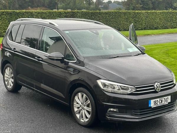 Volkswagen Touran MPV, Diesel, 2018, Black
