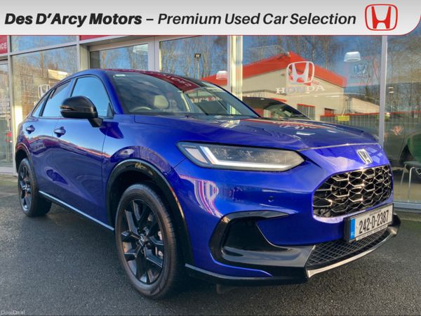 Honda ZR-V Saloon, Petrol Hybrid, 2024, Blue