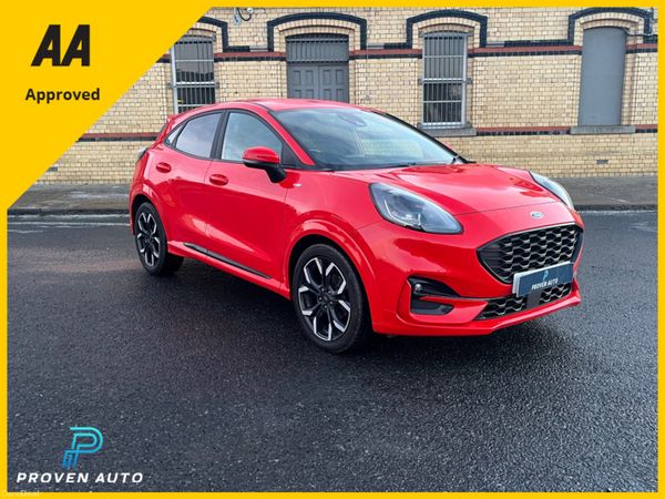 Ford Puma Hatchback, Petrol, 2021, Red